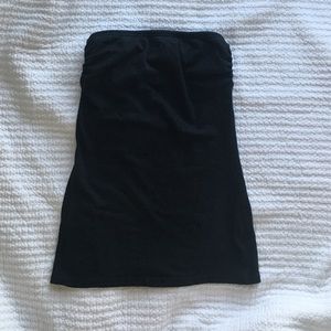 Black, simple TUBE top.
