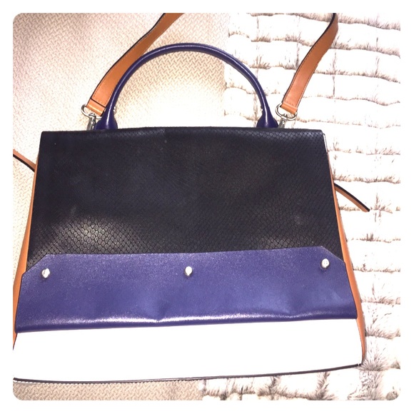 BCBG Max Azria Bag colored block satchel - Picture 1 of 4