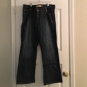 Seven dark denim boot cut jeans