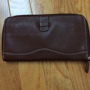 Tignanello Brown Leather Wallet