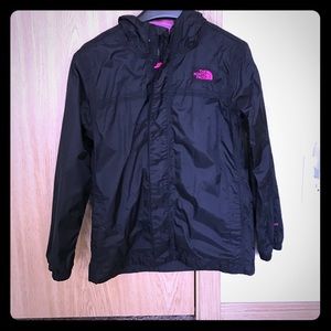 North face raincoat