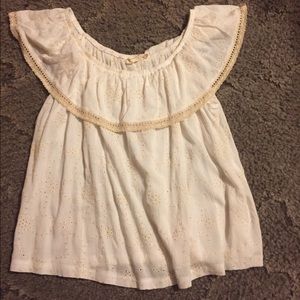 Ginger G off the shoulder top size M
