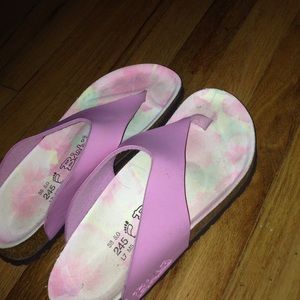 Pink Birkenstocks