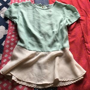 Cute girly mint top!💕