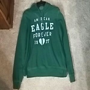 American eagle green hoodie!