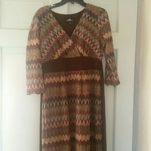 Closing sale!!! Gorgeous brown BMoss dress