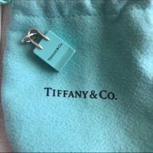 Tiffany Shopping Bag Charm
