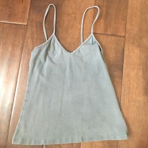 Grey brandy melville tank