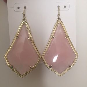 Kendra Scott Alexandra Earrings light pink