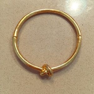 Kate spade gold knot hinge bracelet