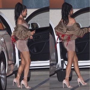 🎉HP🎉 G.V.G.V. lace-up ma-1 blouson