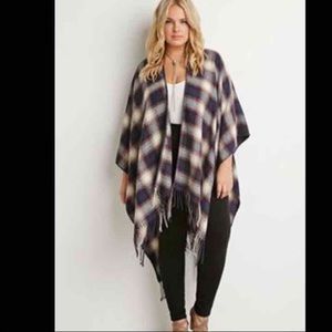 Forever 21 plus size poncho