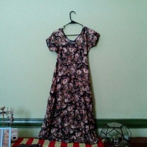 Vintage floral dress