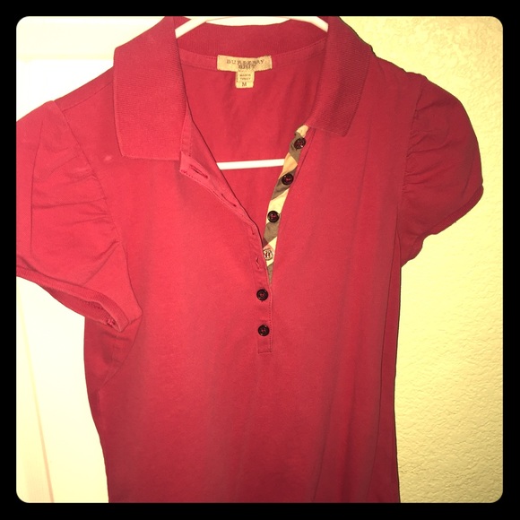 Polo Burberry Brit princess sleeve