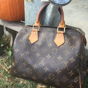 Louis Vuitton speedy 25🍁🌰🍂