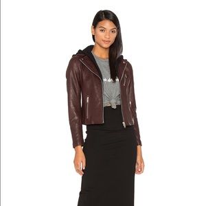DOMA Woman's leather Moto Jacket BRAND NEW w/tags