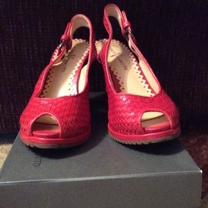 Vince Camuto Woven Wedges