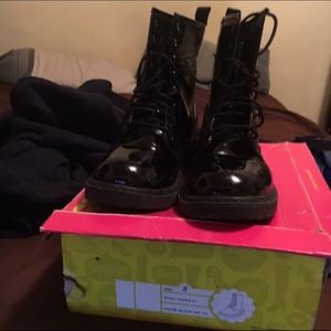 Black Charlotte Russe boots