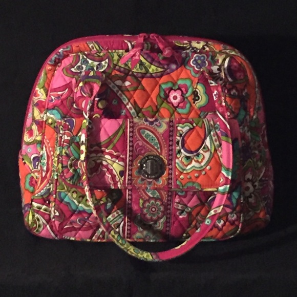 Vera Bradley Turn Lock Satchel