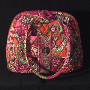 Vera Bradley Turn Lock Satchel