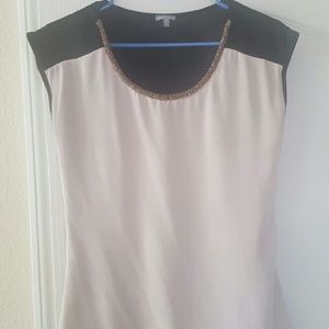 Two toned polyester shirt