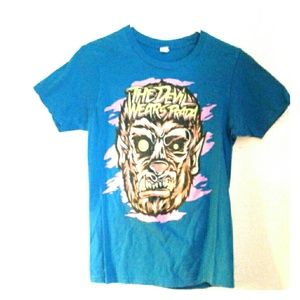 The Devil Wears Lead a Warewolf Vintage Tee