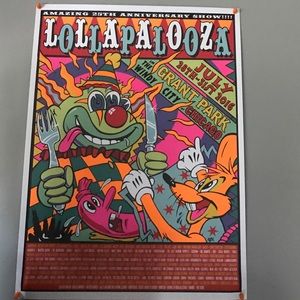 Chicago Lollapalooza Poster