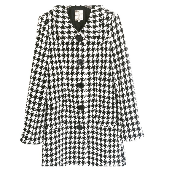 Tulle Jackets & Blazers - New! Tulle Houndstooth Coat - NWOT