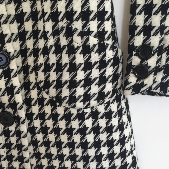 New! Tulle Houndstooth Coat - NWOT - Picture 3 of 4