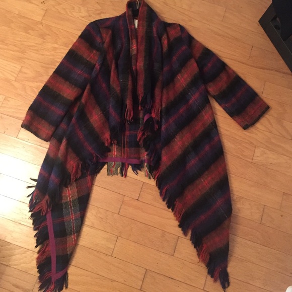 Hei Hei by Anthropologie wool fringe coat - Picture 1 of 1