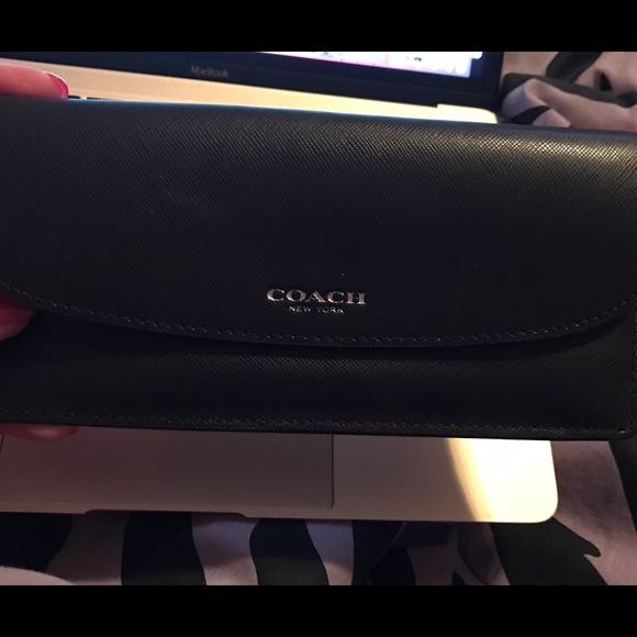 Black Coach Wallet