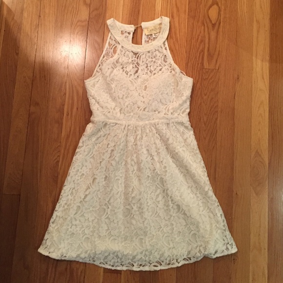 White Francesca's dress