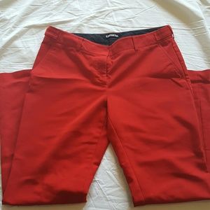 Red Dress Pants 10R