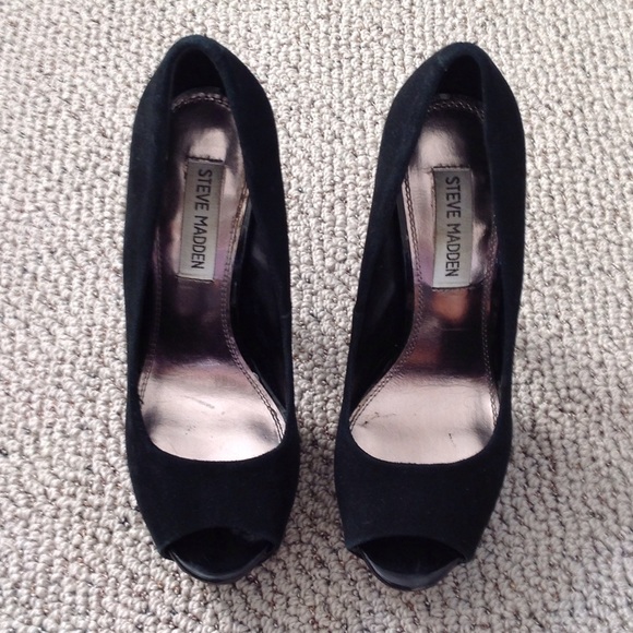 Steve Madden Peep Toe Heels - Picture 2 of 3