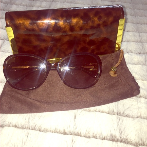Tory butch brown glasses