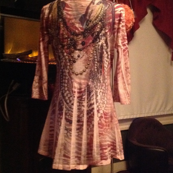 Style&co Jeans beautiful high low shirt - Picture 4 of 4