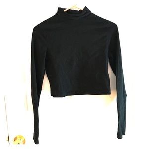 F21 Turtleneck Crop Top