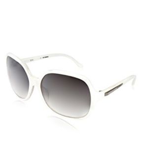 Brand New, Jil Sander, Oversized Sunglasses, White