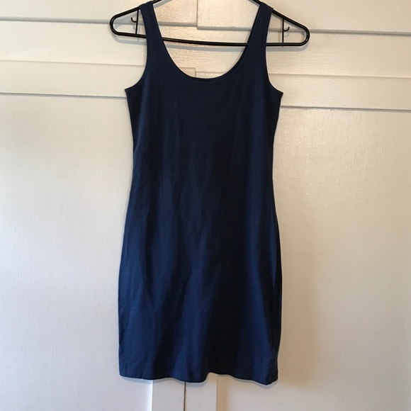 H&M Navy Blue Bodycon dress Size 4