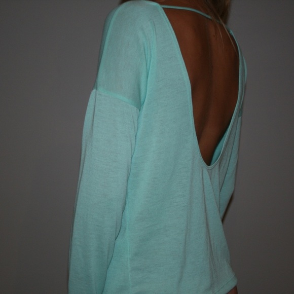 Turquoise sweater/shirt