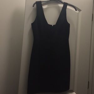 Black mini dress