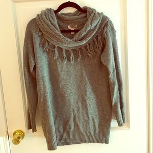 F21 Cowl Knit Sweater