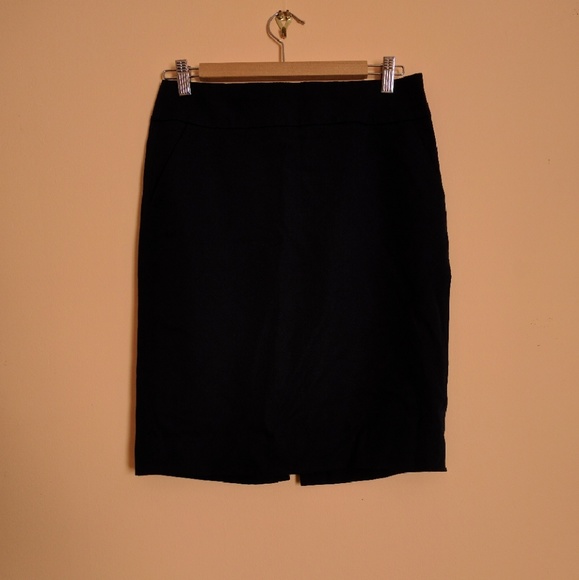 J. Crew Navy Pencil Skirt