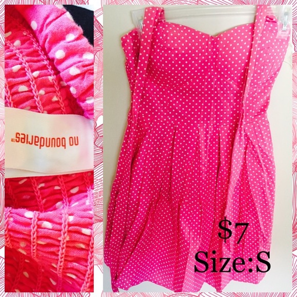 Pink Polka Dot Dress