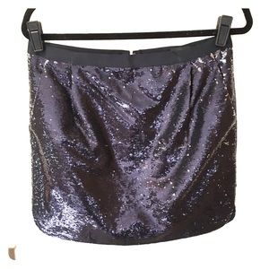 Jcrew Navy Sequin Mini