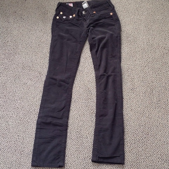 True Religion Corduroy Jeans in size 24 - Picture 1 of 3
