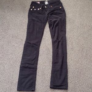 True Religion Corduroy Jeans in size 24