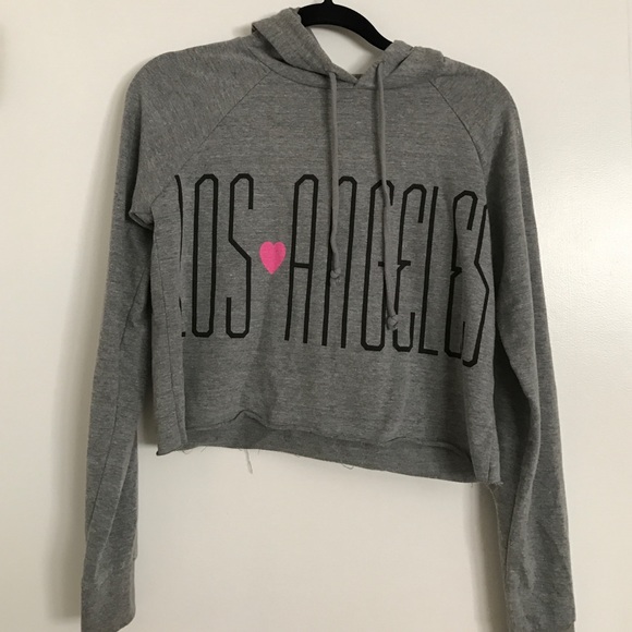 Cropped LA Hoodie - Picture 1 of 1