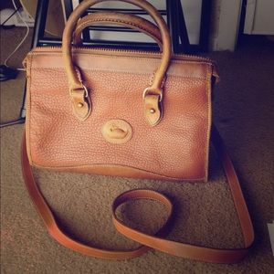 Vintage Terra Cotta Dooney&Bourke Satchel