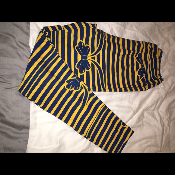 LuLaRoe one size bow leggings